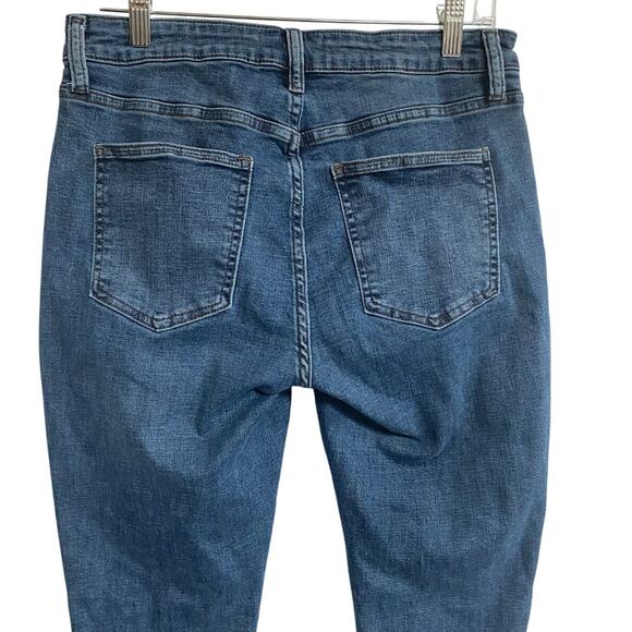 Pistola Womens Blue Denim Mid Rise Modern Slim Skinny Classic Jeans | Revolve 29 - Picture 8 of 14